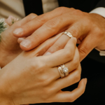 Image of Wedding happening and ring to finger